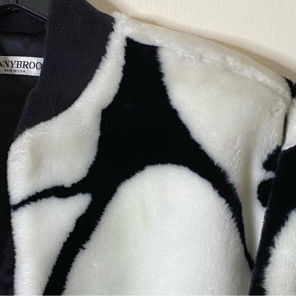 vtg Donnybrook Faces Fur Bomber Jacket - Picture 6 of 13